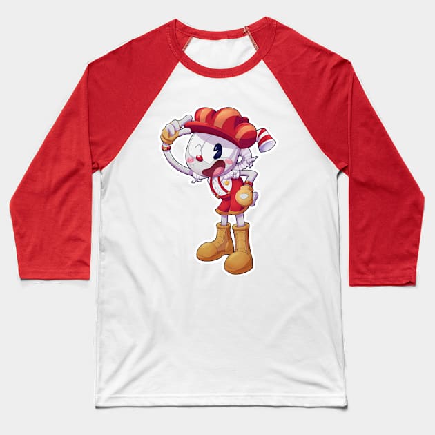 Steampunk Cuphead | Livdaneix Baseball T-Shirt by Livvy